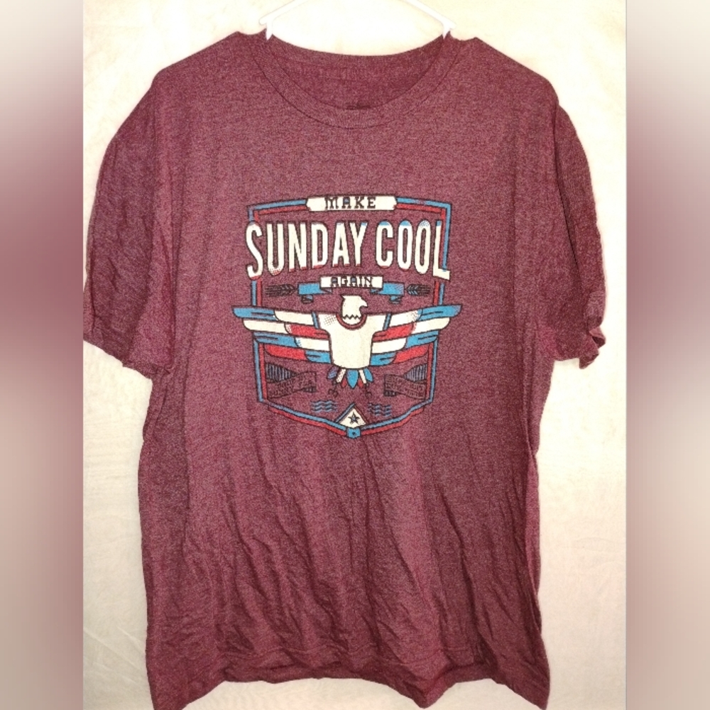 Make Sunday Cool Again Short Sleeve T Shirt XL